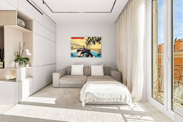 Appartement 3 pièces rénové à la Condamine libre de loi - 3